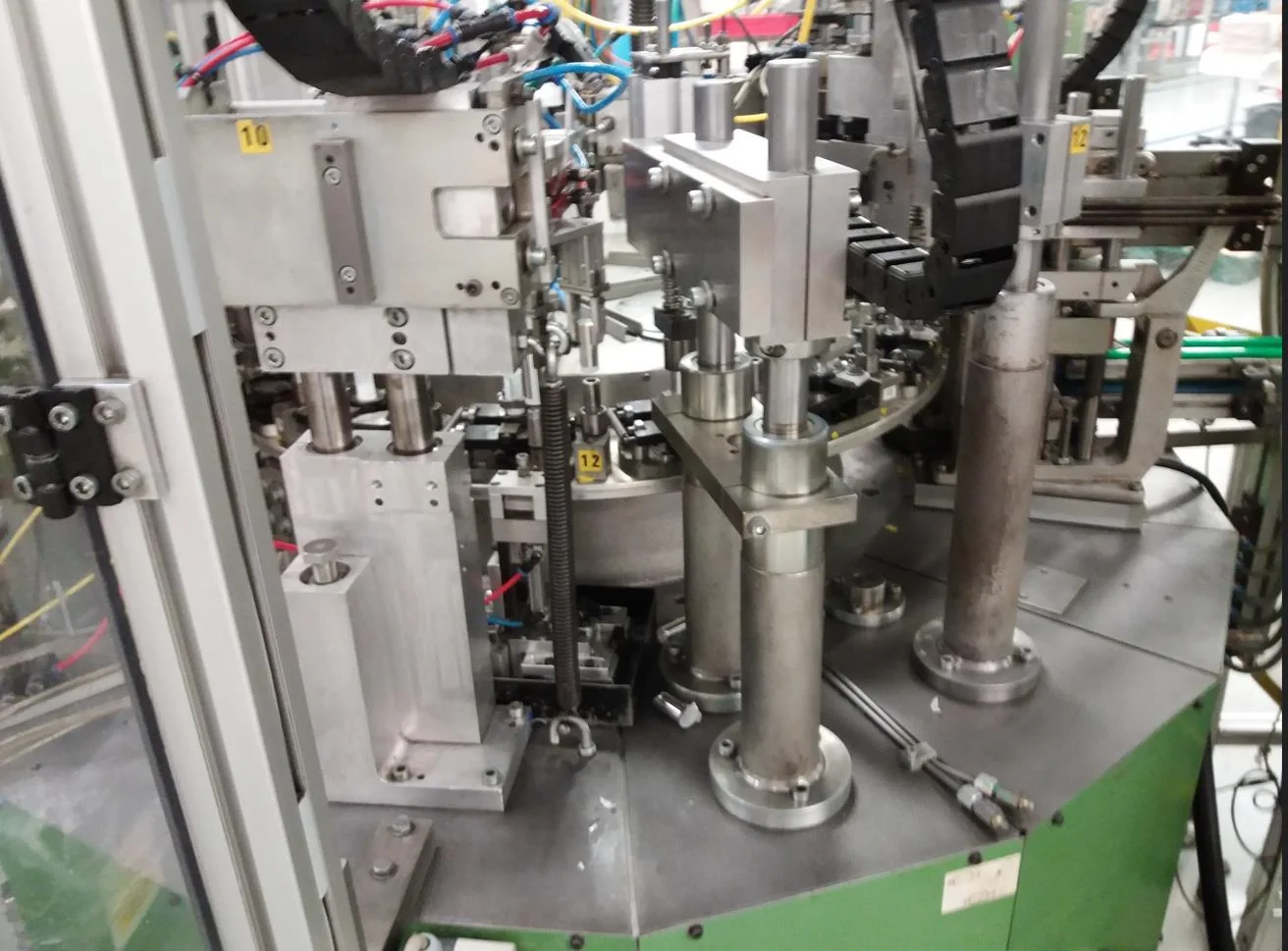 Machine propre après assèchement et décontamination